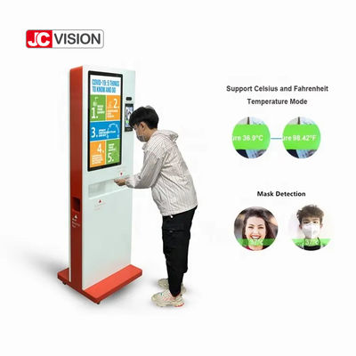 Automatische dispenser zelfbediening kiosk machine voor 1000 ml Drip Gel Spray Sanitizer