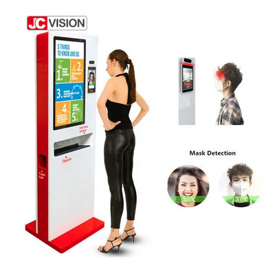 Automatische dispenser zelfbediening kiosk machine voor 1000 ml Drip Gel Spray Sanitizer