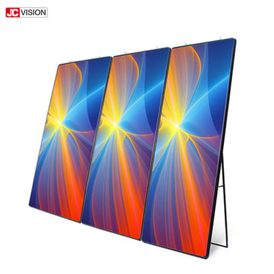 Van het de Spiegelaanplakbord van HD P6 P4 DIY Slimme de Vloer Bevindende Touchscreen Beweegbare Slimme Spiegel