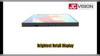 Vloerstandaard lightbox met hoge helderheid – 2000 cd/m², FHD, Android Digital Signage voor de detailhandel