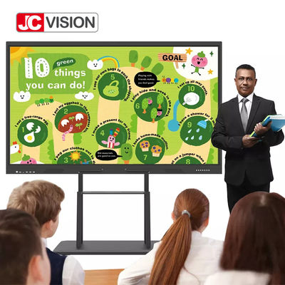JCVISION 55 - Ultra Slimme het Onderwijsraad 4 van 110Inch 4K + 64GB Android 11,0