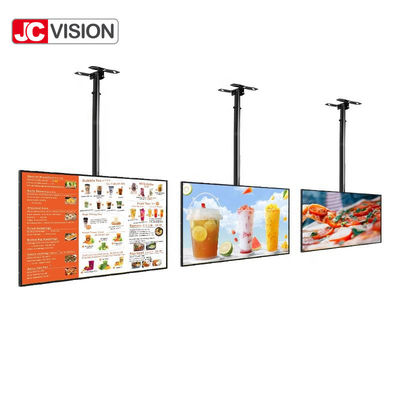 43 / 55inch de smalle LCD van het Vattingskader Adverterende Raad van het Vertonings Digitale Menu voor Restaurants