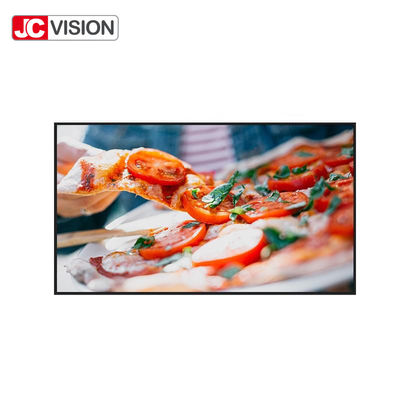 43 / 55inch de smalle LCD van het Vattingskader Adverterende Raad van het Vertonings Digitale Menu voor Restaurants