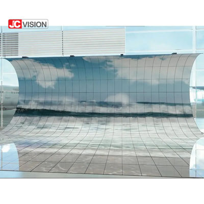 Curve Zwart Fhd 4k Multi Screen Digitaal Signage Video Muur Flexibel