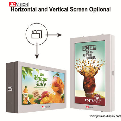JCVISION 65&quot; Buitenwaterdicht Digitaal Signaal Wandmontage LCD Display