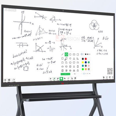 JCVISION 75 inch Android 13.0 Interactief platte paneel 15W*2 Stereo LED achterlicht