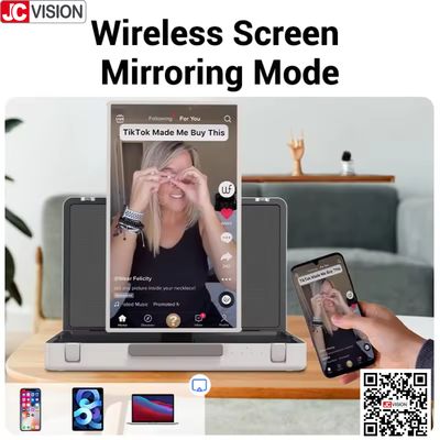 JCVISION 27" koffer monitor Touch Screen Android 12 System Slimme scherm koffer