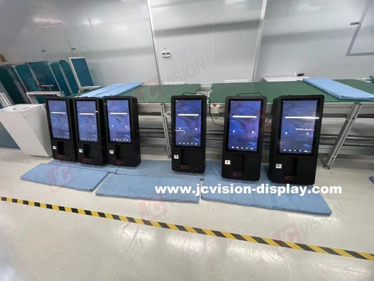JCVISION 24-inch bestelkiosk met maximale resolutie 1920×1080 Full HD