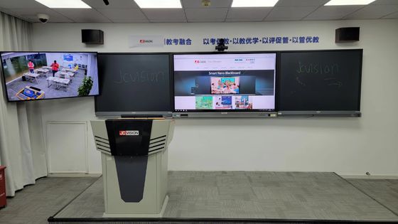 JCVision interactief scherm met LCD schrijfbord