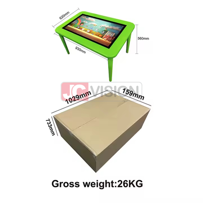 32 inch Android touchscreen tafel met 1080p LCD voor educatieve gaming