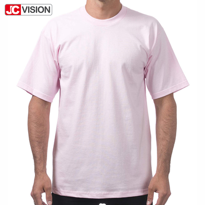 JCVISION T-shirt voor herenkleding T-shirts voor mannen 100% katoen O hals korte mouw eenvoudig oversized zomer overhemd