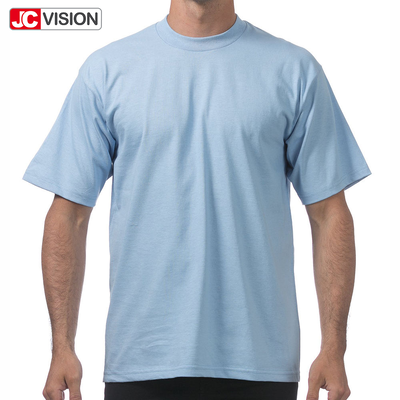 JCVISION T-shirt voor herenkleding T-shirts voor mannen 100% katoen O hals korte mouw eenvoudig oversized zomer overhemd