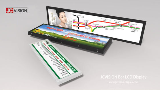 Uitgerekte LCD van de planken Super Vertoning 800nits Monitor Met groot scherm 1 Jaargarantie