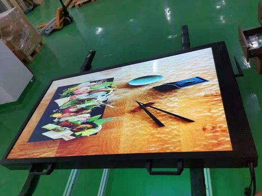 Hoge Signage van de het Venstervertoning van het Helderheids49inch Transparante LCD Scherm
