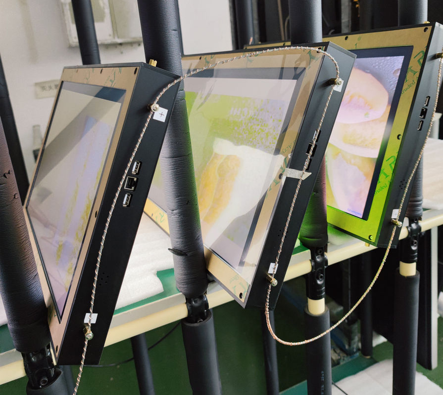 Van de Vertoningscrystal led real estate landscape van laserdot window LCD Kabel 21“