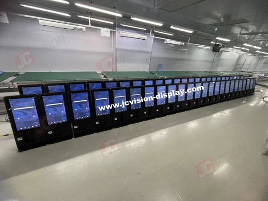 JCVISION zelfbediening bestelkiosken 24 inch met duurzame metalen schelpen en maximaal energieverbruik
