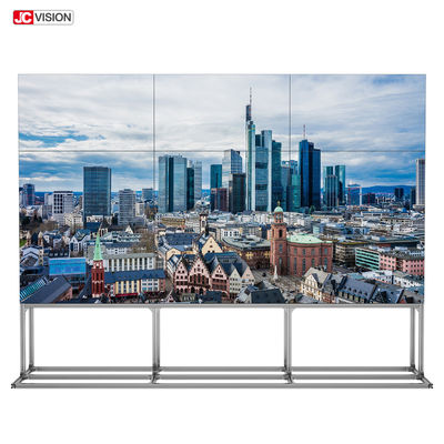 55 inch 3x3 Naadloze Monitor Wandbeugel LCD Splicing Scherm Videowand
