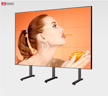0.88mm Vattingslcd het Videomuurscherm 500cd/m2 Jcvision 55 Duim 6.77M Color