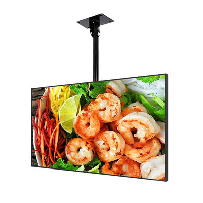 HD de muur zette 32 Duimlcd Digitale Signage Reclamevertoning op