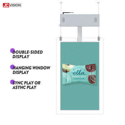 Super Slimvloer die Digitale Signage de ADVERTENTIEspeler bevinden zich van het Kiosk Dubbele Scherm
