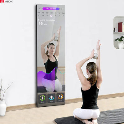 42 inch staande magische spiegel display reclame lcd indoor speler