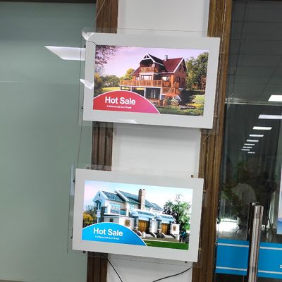 A3 kies Zijlcd Lichte Dozen 7in van het Schermjcvision AcryluitAluminium
